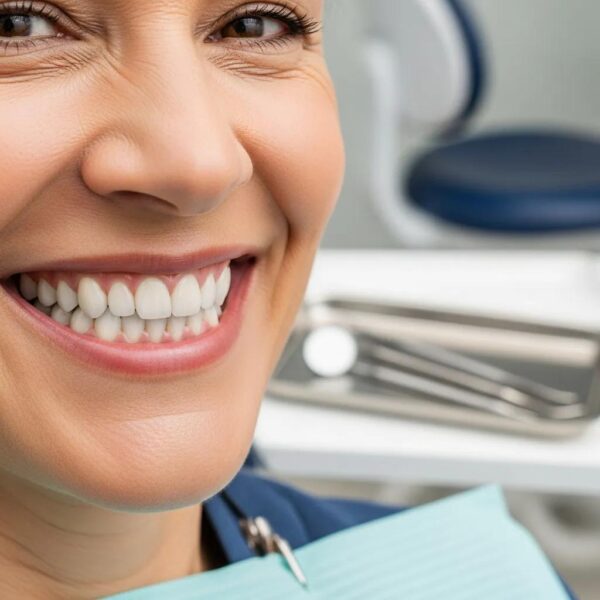 patient smiling