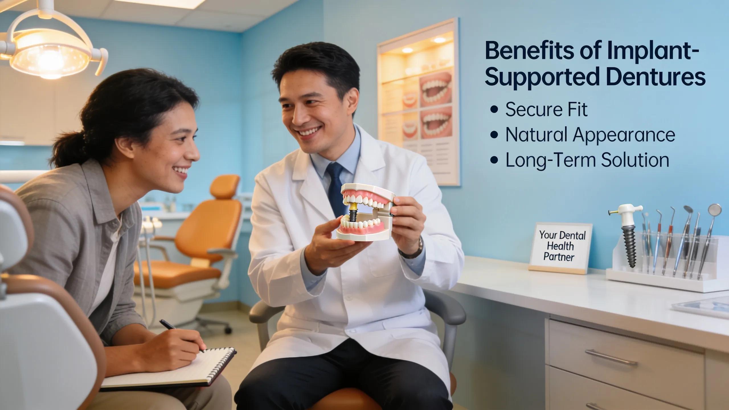 benefits of implant-supported dentures